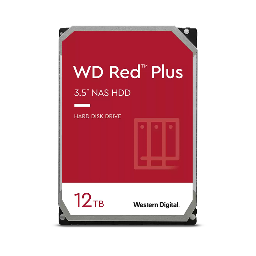 Ổ cứng HDD Western Caviar Red Plus 12TB
